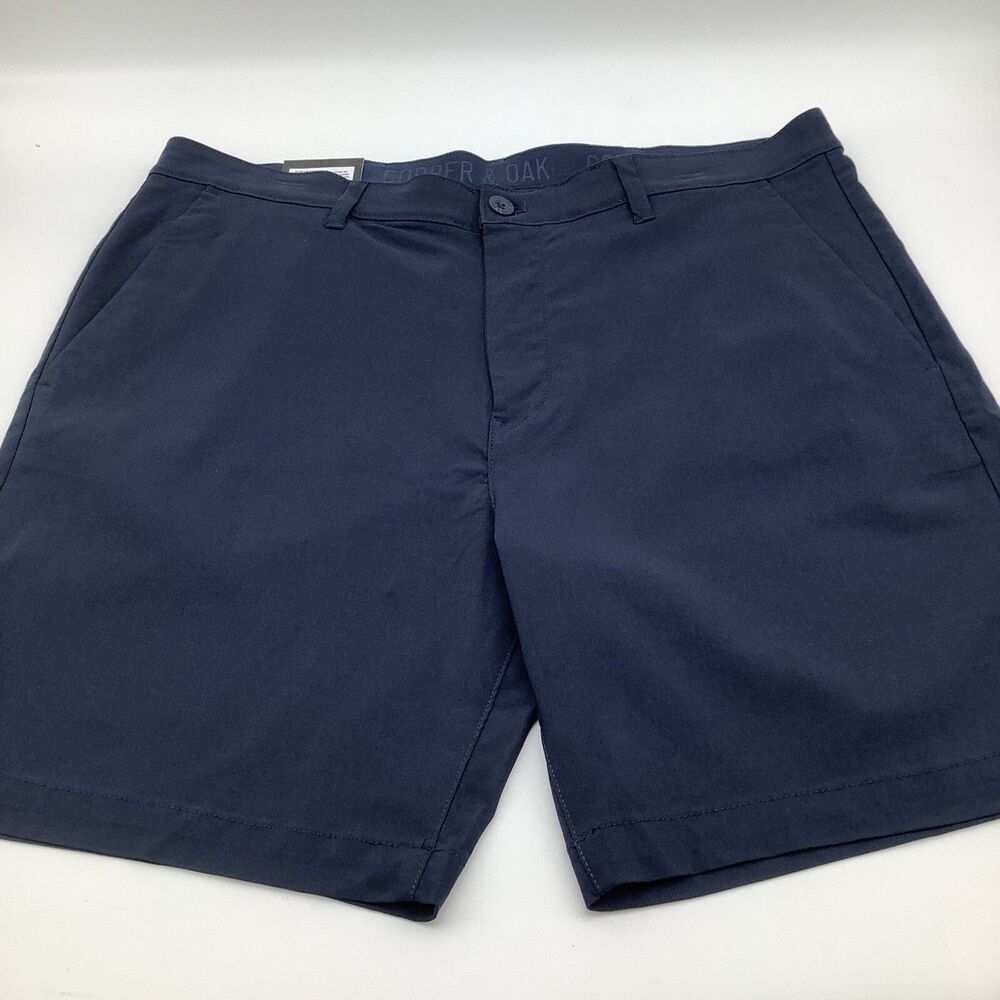 Copper &‎ Oak Supply Mens Momentum All Day Shorts Dark Sapphire Size 38 NWT